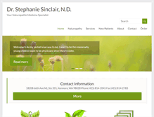 Tablet Screenshot of drstephnd.com